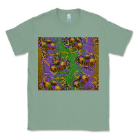Sage mardi gras king cake leopard Classic Tee - RanaPortraitStore