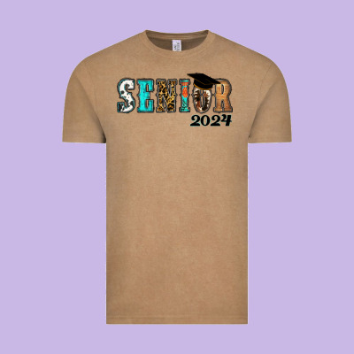 Western Senior 2024 Vintage Tee Designed By Ranaportraitstore