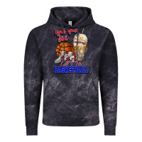 Cloud Black Grab your joe let's go Basketball Vintage Hoodie - NancyCooperArtShop