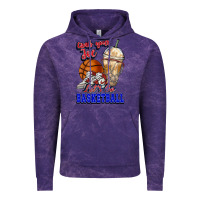 Cloud Purple Grab your joe let's go Basketball Vintage Hoodie - NancyCooperArtShop