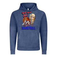Vintage Denim Grab your joe let's go Basketball Vintage Hoodie - NancyCooperArtShop