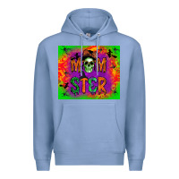 Colony Blue Momster Tumbler Premium Hoodie - BundleAndBundleShop