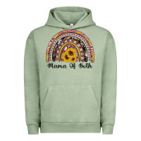 Pigment Oil Green mama of both rainbow Urban Hoodie - Artiststas