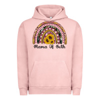 Pigment Salmon mama of both rainbow Urban Hoodie - Artiststas