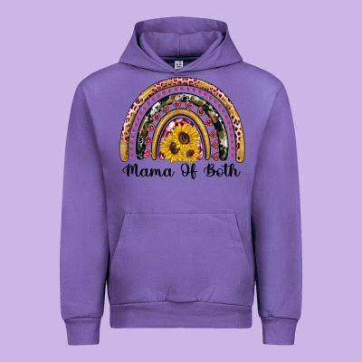 Mama Of Both Rainbow Urban Hoodie Designed By Artiststas