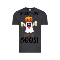 Vintage Black I'm Just Here For The Boos Vintage Tee - Bettercallsaul