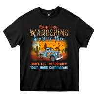 Black bind my wandering heart to thee Heavy Core Tee - MaliasSmallBusiness