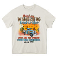 Cream bind my wandering heart to thee Heavy Core Tee - MaliasSmallBusiness