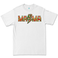 White Mama Christmas lightning bolt Premium Tee - NancyCooperArtShop