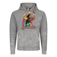 Cloud Rock summer afro Vintage Hoodie - NancyCooperArtShop