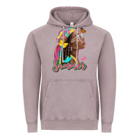 Vintage Zinc summer afro Vintage Hoodie - NancyCooperArtShop