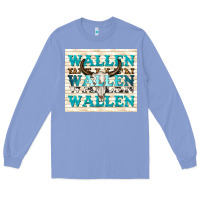 Colony Blue wallen with bull skull Long Sleeve Tee - TumblerDesignByShophia