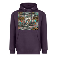 Plum beautiful crazy Heavyweight Hoodie - CowhideDigitalArt