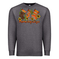 Charcoal Heather western Christmas Premium Sweatshirt - CowhideDigitalArt