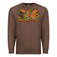 Chestnut western Christmas Premium Sweatshirt - CowhideDigitalArt