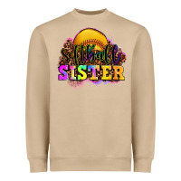 Mushroom softball sister Heavyweight Sweatshirt - OliviaCreatesArt