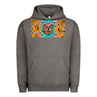 Pigment Tornado mama bear with sunflowers and glasses license plate Urban Hoodie - Artiststas