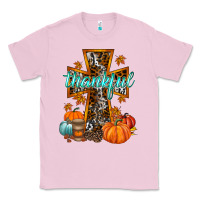 Bubblegum Pink thankful cross Classic Tee - RacoonDesign