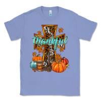 Colony Blue thankful cross Classic Tee - RacoonDesign