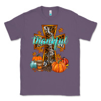 Lavender thankful cross Classic Tee - RacoonDesign