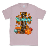Lilac thankful cross Classic Tee - RacoonDesign