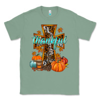 Sage thankful cross Classic Tee - RacoonDesign