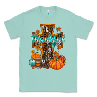 Seafoam thankful cross Classic Tee - RacoonDesign