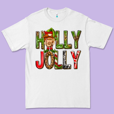 Holly Jolly Elf Gnome Premium Tee Designed By Nancycooperartshop