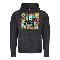 Vintage Black summer vibes Vintage Hoodie - NancyCooperArtShop