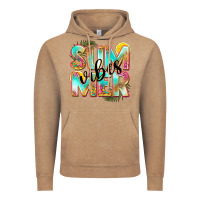 Vintage Coffee summer vibes Vintage Hoodie - NancyCooperArtShop