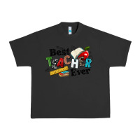 Pigment Black best teacher ever Urban Heavy Tee - NancyCooperArtShop