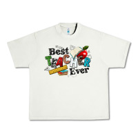 Pistachio best teacher ever Urban Heavy Tee - NancyCooperArtShop