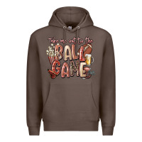Coffee take me out to the ball game Premium Hoodie - FaDigitalArtStudio