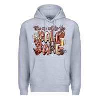 Heather Grey take me out to the ball game Premium Hoodie - FaDigitalArtStudio
