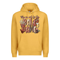 Mustard take me out to the ball game Premium Hoodie - FaDigitalArtStudio