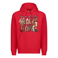Red take me out to the ball game Premium Hoodie - FaDigitalArtStudio