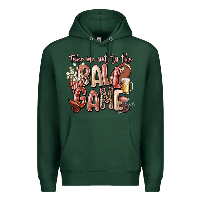 Take Me Out To The Ball Game Premium Hoodie by FaDigitalArtStudio | Teevron