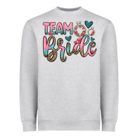 Heather Grey team bride Heavyweight Sweatshirt - OliviaCreatesArt
