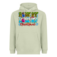 Matcha Rowdy Howdy Christmas Heavyweight Hoodie - CowhideDigitalArt