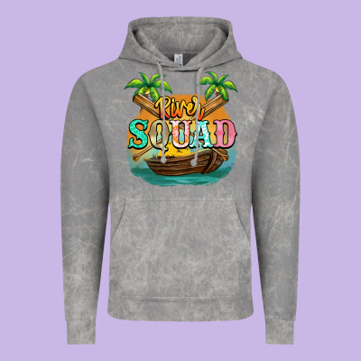 River Squad Vintage Hoodie Designed By Nancycooperartshop