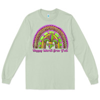 Matcha happy mardi gras y'all rainbow Long Sleeve Tee - Jasminsmagicworld