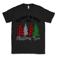 Black Rockin' Around The Christmas Tree Classic Tee - Bettercallsaul