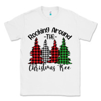 White Rockin' Around The Christmas Tree Classic Tee - Bettercallsaul