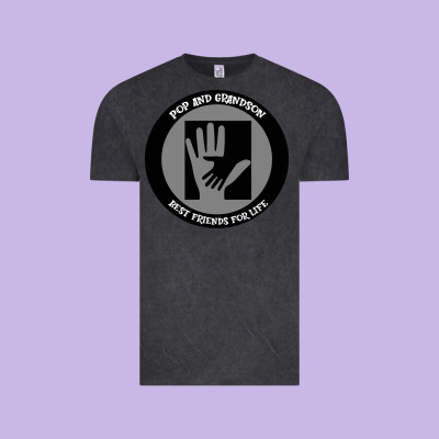 Pop Pop And Grandson Best Friends For Life Vintage Tee Designed By Bettercallsaul