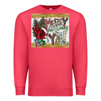 Cardinal merry christmas y'all Premium Sweatshirt - CowhideDigitalArt