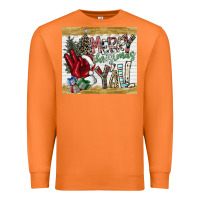 Carrot merry christmas y'all Premium Sweatshirt - CowhideDigitalArt