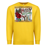 Lemon merry christmas y'all Premium Sweatshirt - CowhideDigitalArt