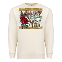 Sandshell merry christmas y'all Premium Sweatshirt - CowhideDigitalArt