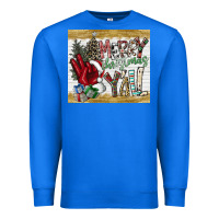 True Royal merry christmas y'all Premium Sweatshirt - CowhideDigitalArt