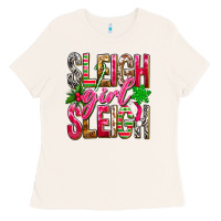 Bone Sleigh girl sleigh Ladies Tee - NancyCooperArtShop